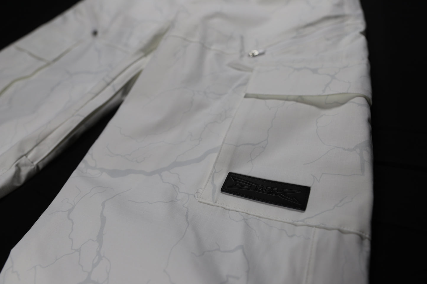 Grey/White Womens Pants