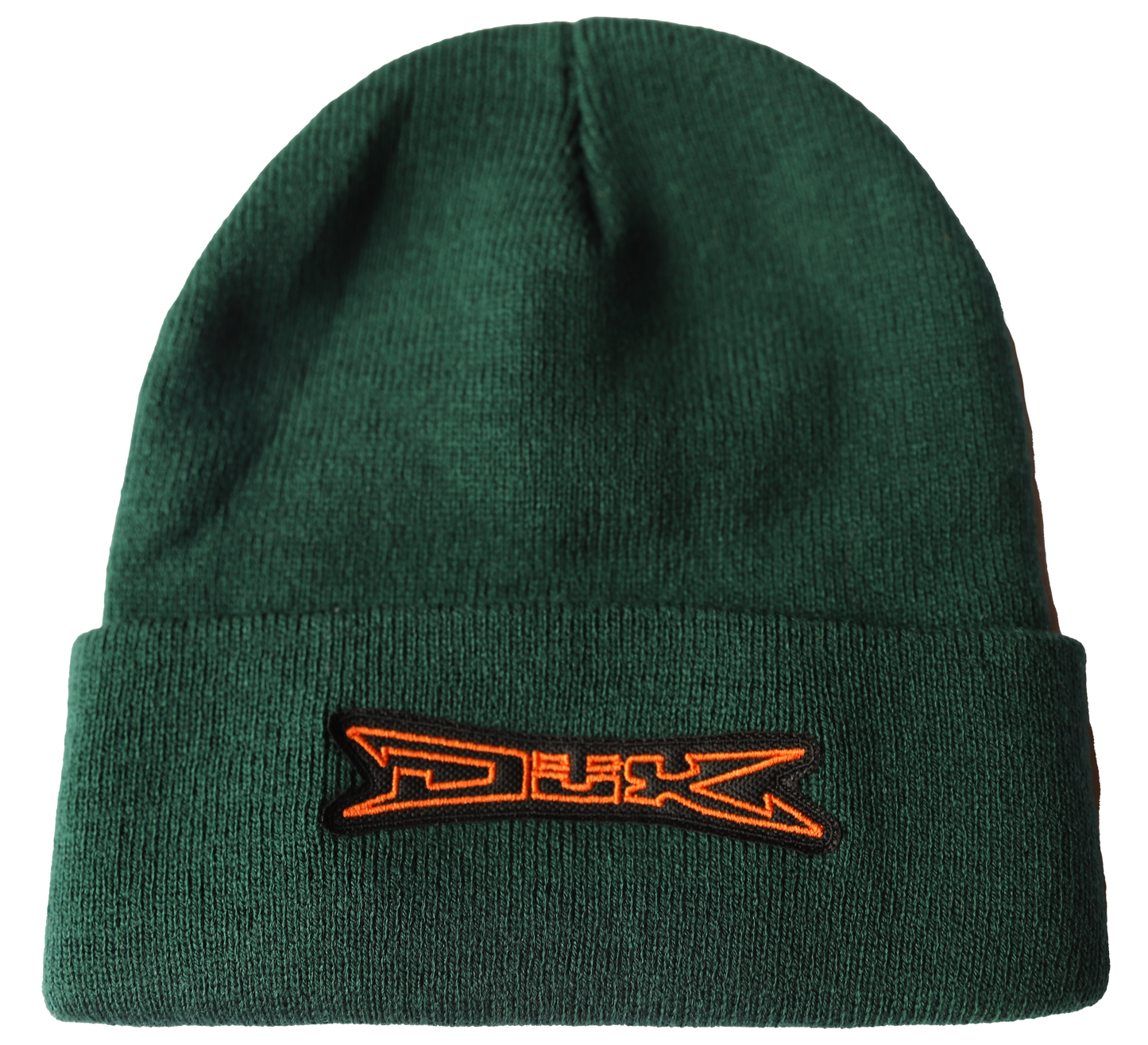 Forest/Orange Logo Beanie