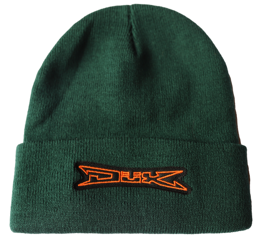 Forest/Orange Logo Beanie